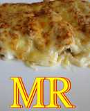 Canelones de pescado y marisco