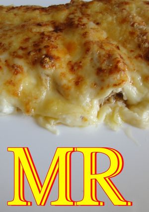 Una foto de Canelones de pescado y marisco