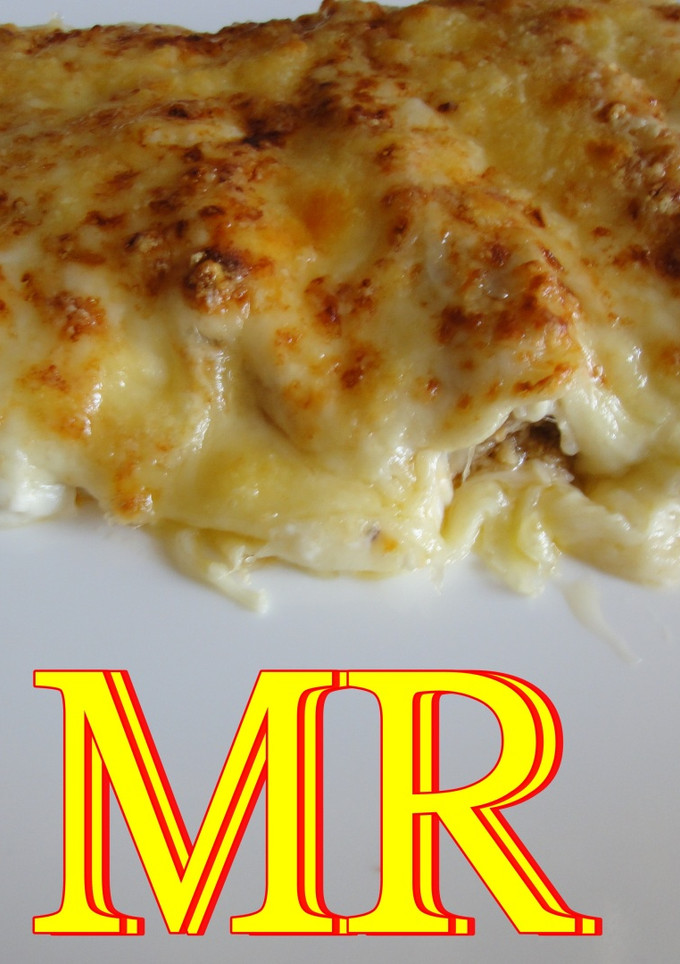 Una foto de Canelones de pescado y marisco