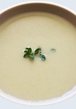 Una foto de Crema de alcachofas