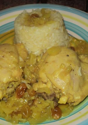 Una foto de Pollo en salsa agridulce