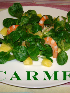 Una foto de Ensalada del mar y la huerta (dieta)