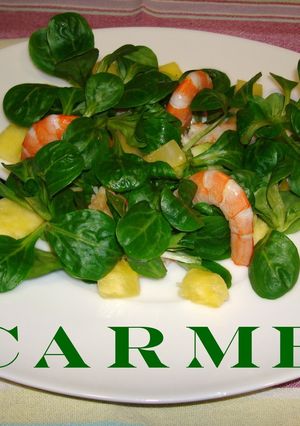 Una foto de Ensalada del mar y la huerta (dieta)