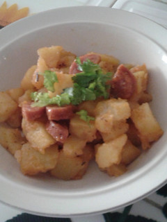 Una foto de Papas guisadas con chorizo