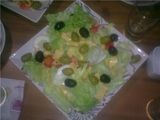 Ensalada mediterránea con berenjenas