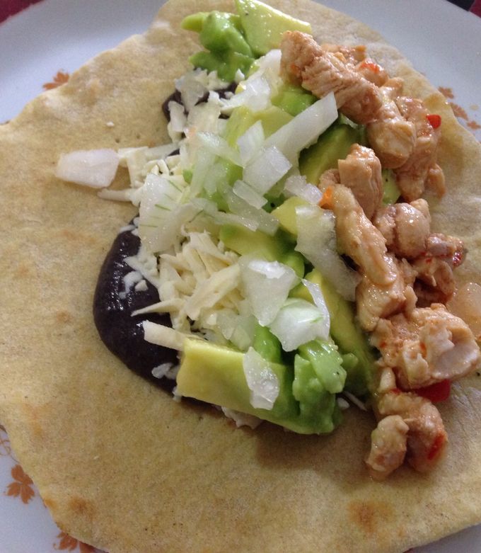 Una foto de Burritos con tortillas mexicanas caseras