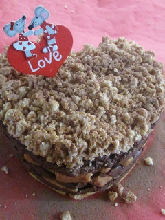 Una foto de Corazón de chocolate