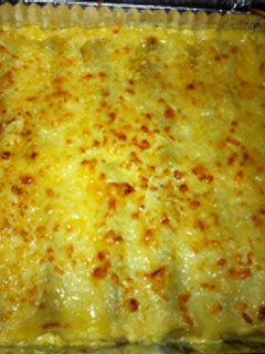 Una foto de Canelones a la catalana tradicionales