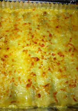 Una foto de Canelones a la catalana tradicionales