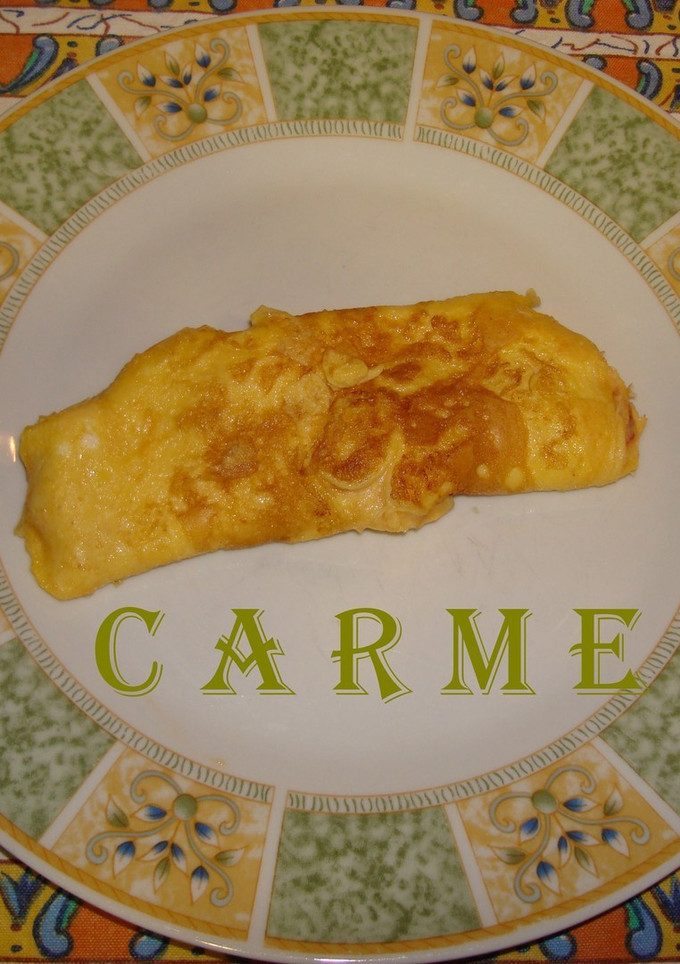 Una foto de Tortilla de gambas