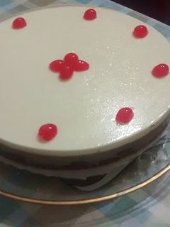 Una foto de Tarta de 3 chocolates