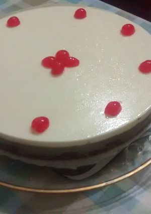 Una foto de Tarta de 3 chocolates