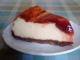Tarta de queso y frambuesa