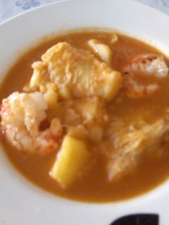 Una foto de Merluza en salsa