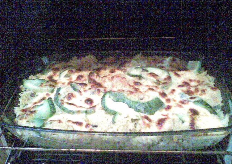 Pastel de papa y vegetales