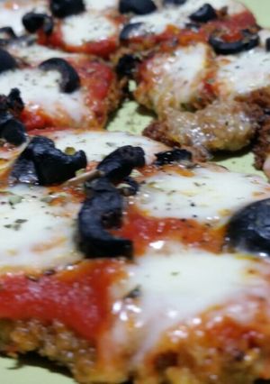 Una foto de Pizzanesa o milanesa a la pizza