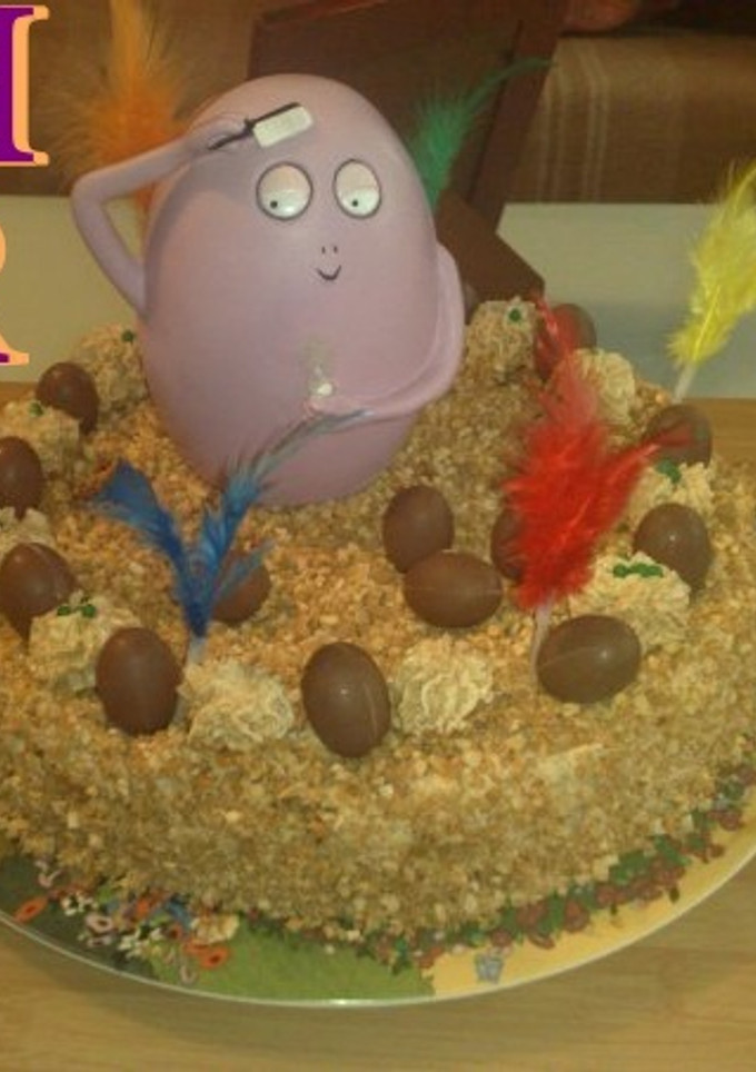 Una foto de Mona de Pascua de moka (Thermomix 31) típica de Cataluña