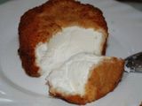 Helado frito casero
