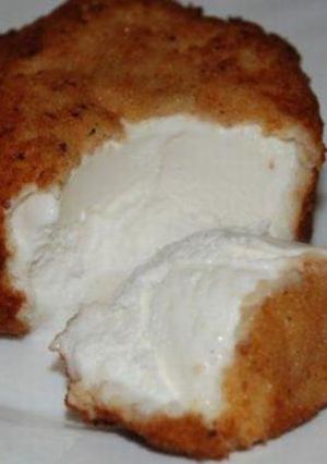 Una foto de Helado frito casero