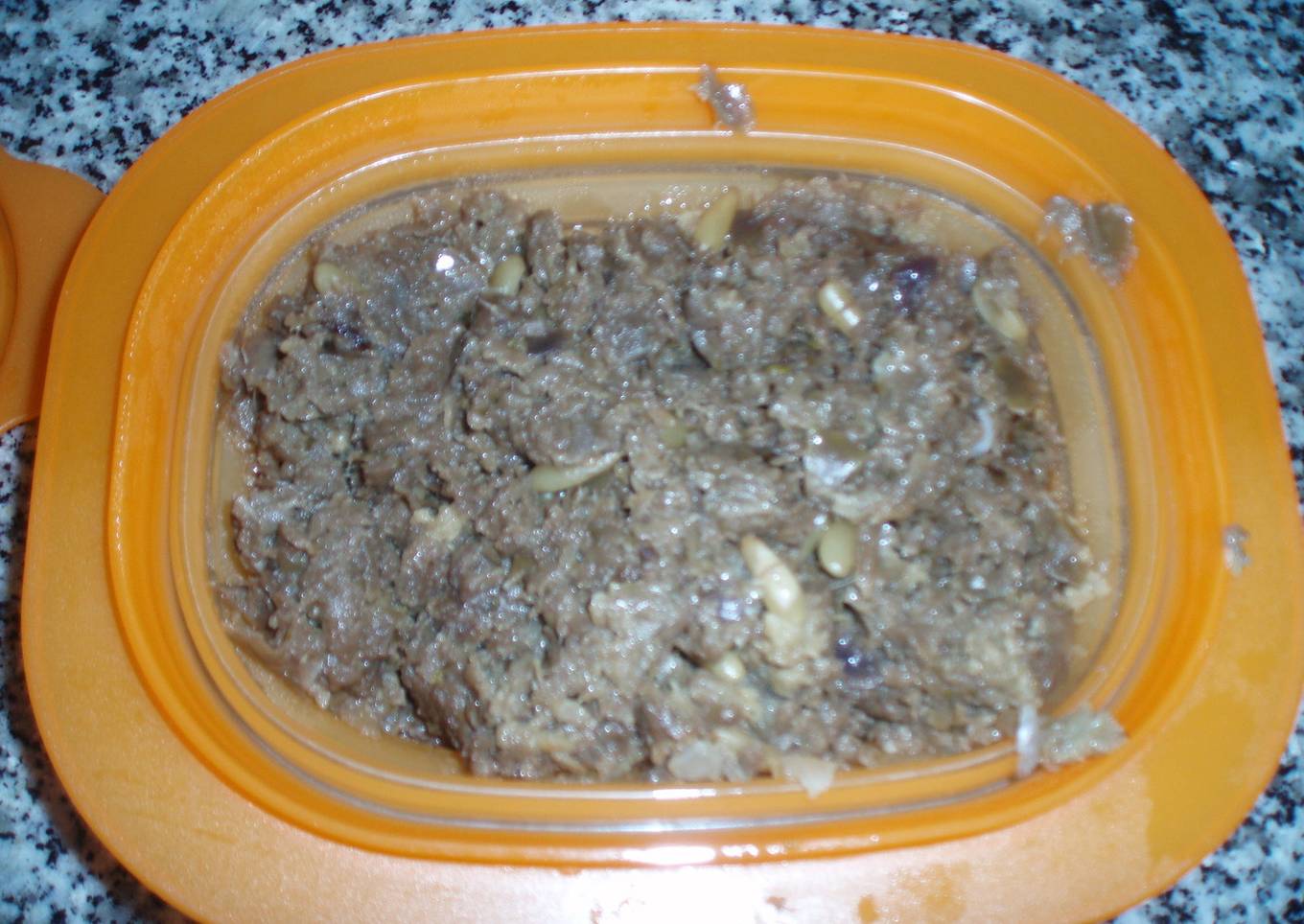 Morcilla de berenjena (Thermomix 31)