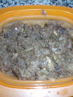 Una foto de Morcilla de berenjena (Thermomix 31)