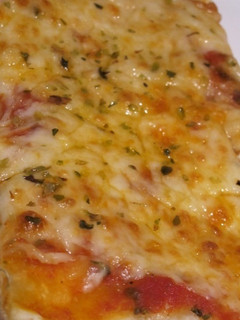Una foto de Pizza de mozzarella