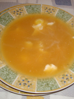 Una foto de Sopa de merluza y almejas (light)