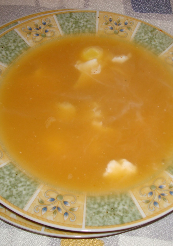 Una foto de Sopa de merluza y almejas (light)