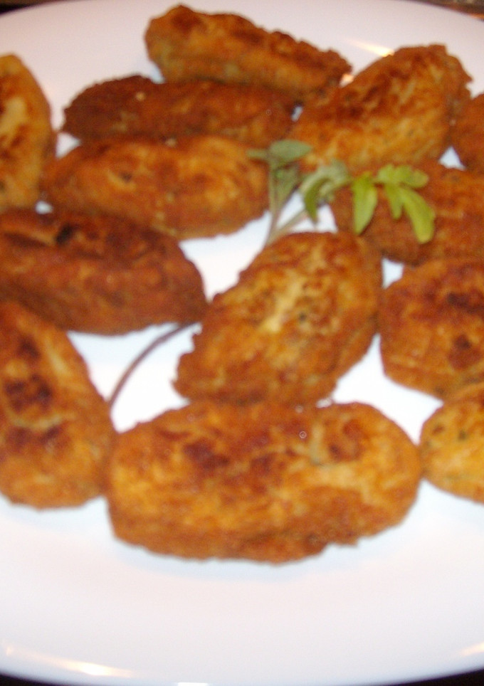 Una foto de Croquetas de puré de patatas