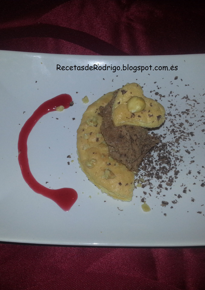 Una foto de Mousse de Gianduja para San Valentín