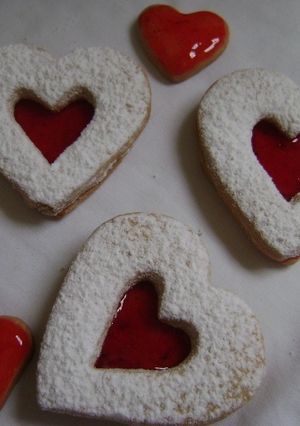 Una foto de Double Sweetheart Sugar Cookies