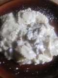 Pasta con girgola en salsa toffe