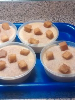 Una foto de Gachas de leche