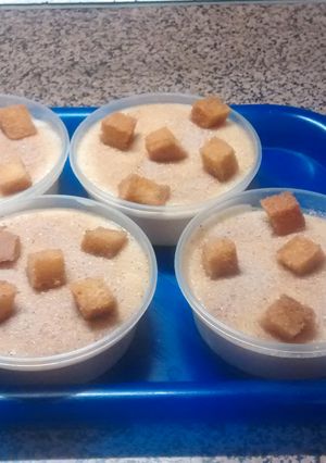 Una foto de Gachas de leche 