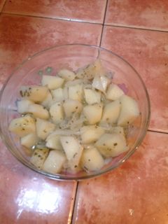 Una foto de Papas al orégano 