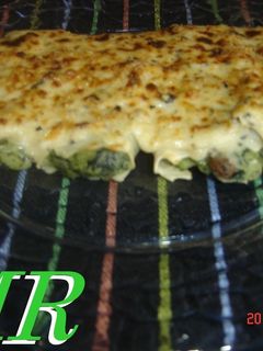 Una foto de Canelones de bacalao con espinacas