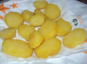 Una foto de Papas doradas
