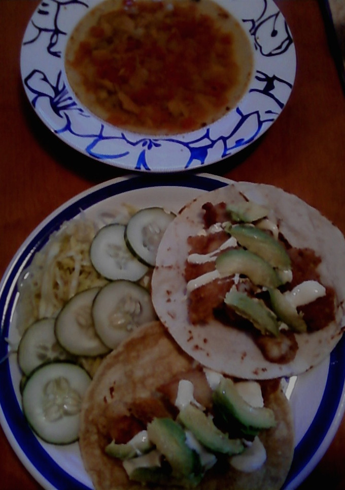 Una foto de Tacos de pescado Ensenada