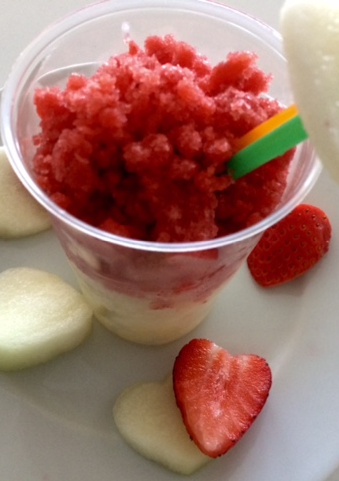 Una foto de Granizado de frutas