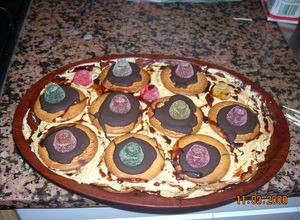 Foto principal de Tarta de galletas, moca y chocolate
