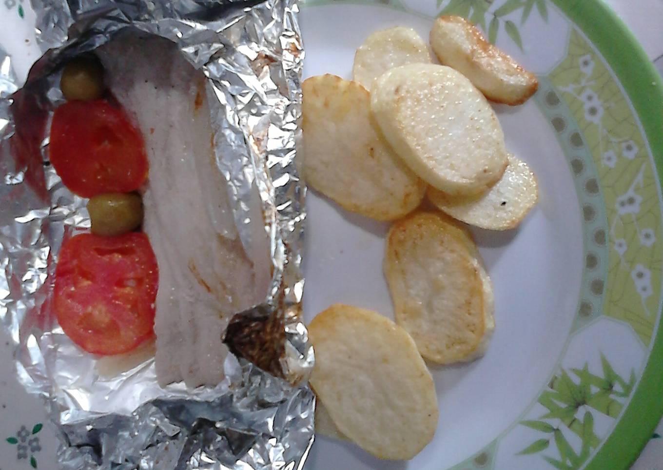 Pescado empapelado alux