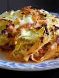 Milhoja de repollo con Thermomix