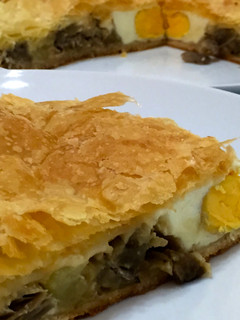 Una foto de Empanada de verduras con queso