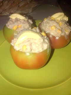 Una foto de Tomates rellenos con arroz