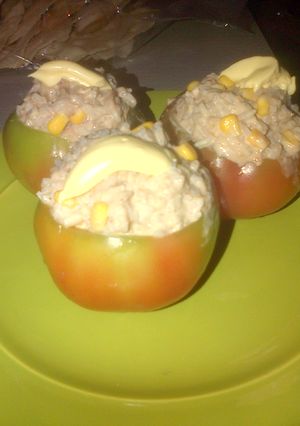 Una foto de Tomates rellenos con arroz