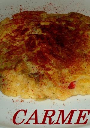Una foto de Tortilla de escalibada