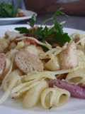 Pasta con salami