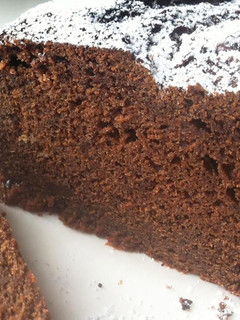 Una foto de Bizcocho de chocolate y queso