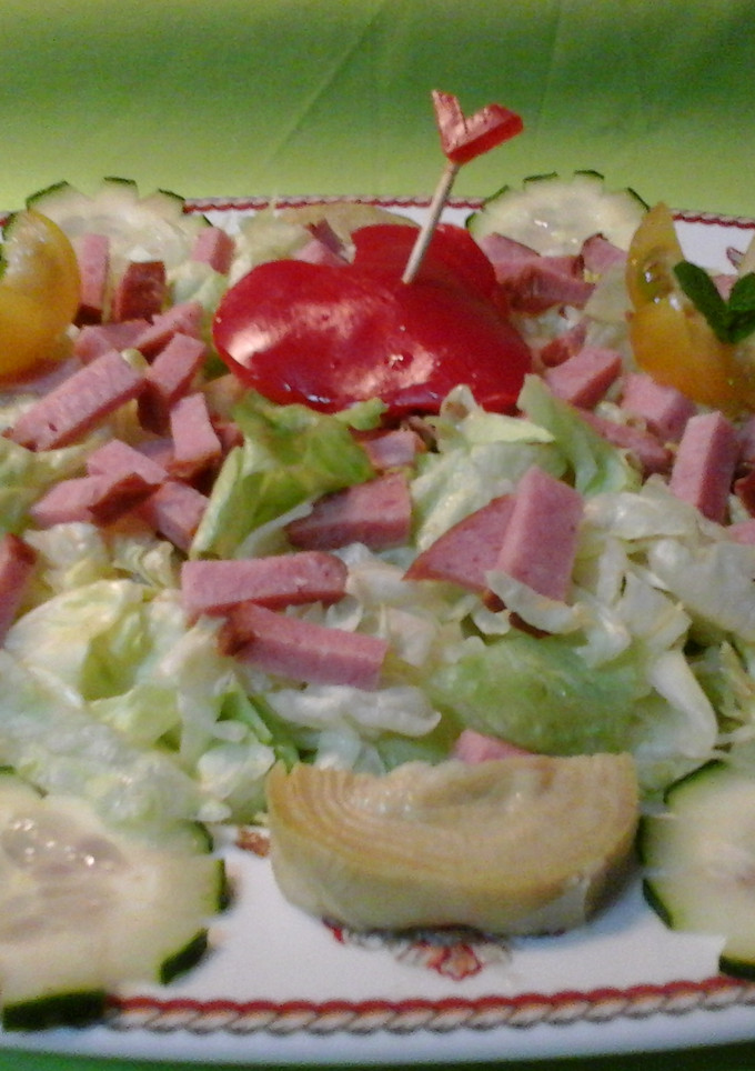 Una foto de Ensalada Valentino
