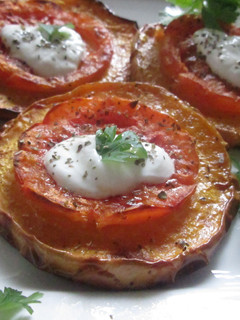 Una foto de Tartitas de calabaza